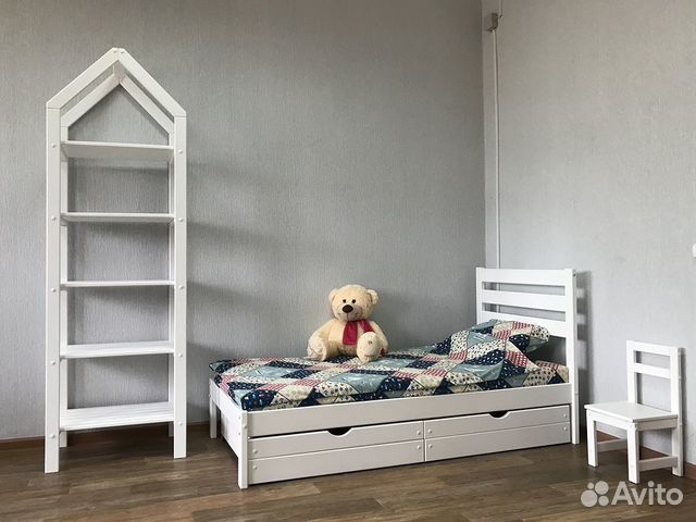 Кровать из массива березы