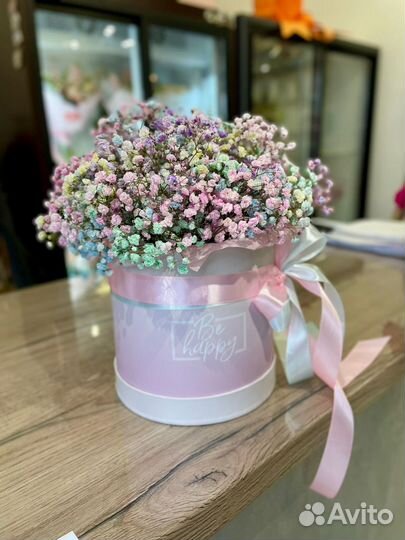 Гипсофила букет цветы