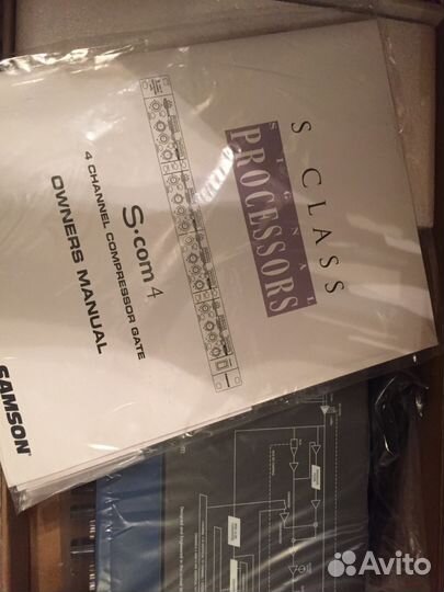 Samson S-com 4 4-Cha компрессор-лимитер-гейт новый