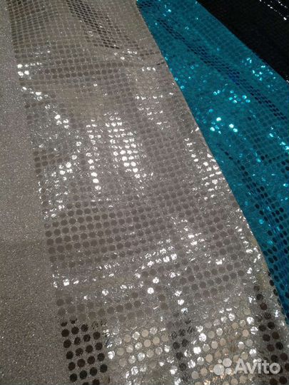 Ткань с пайетками