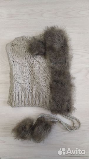 Шапка женская вязаная