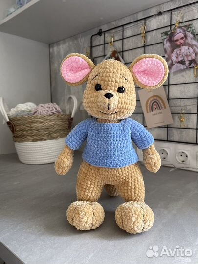Вязаные игрушки ручной работы