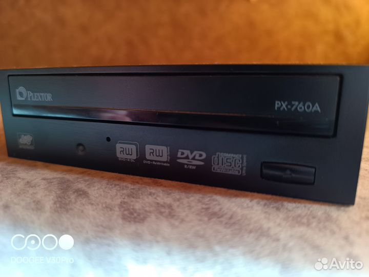CD-R, RW/DVD привод Plextor PX -760A
