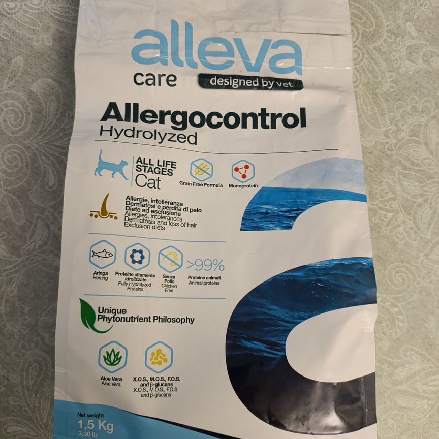 Сухой корм Alleva Allergocontrol для кошек