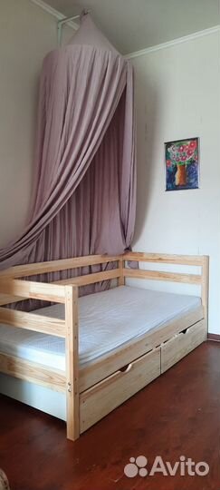 Детская кровать от 3 лет с матрасом