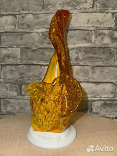 Подсвечник или ваза, авторское стекло