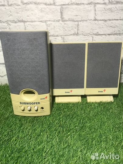 Акустика genius sw-m2.1 slim (В 40042 )