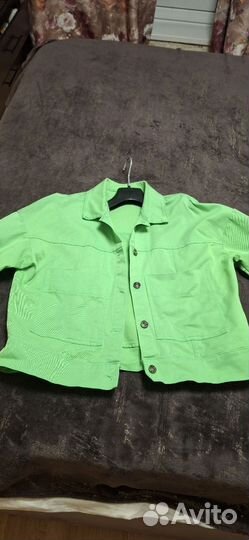 Джинсовая куртка женская