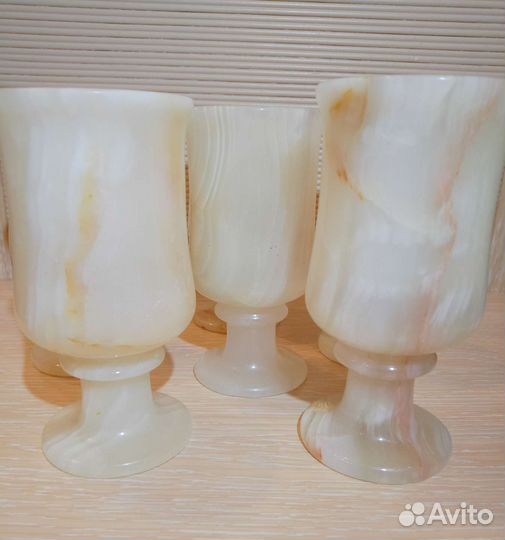 Бокалы из оникса