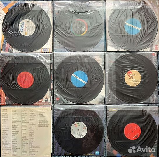 Виниловые пластинки хард рок производства Японии