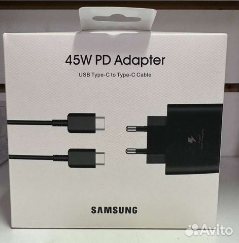 Зарядное устройство samsung 45w