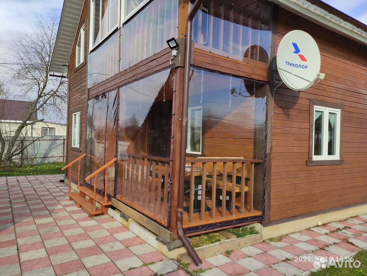 Мягкие окна для беседки