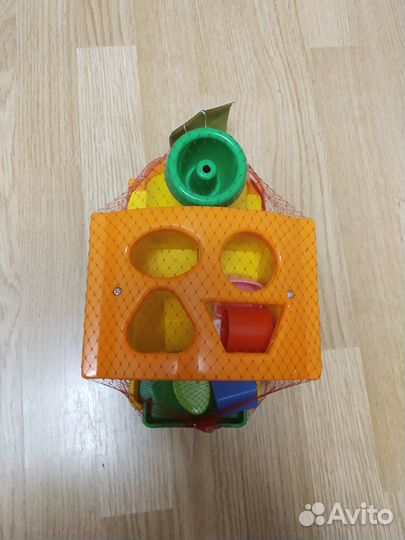 Развивающий паровоз каталка Полесье Новая