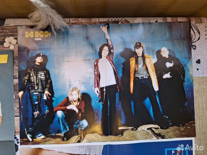 Плакаты музыка 80-90х СССР Россия