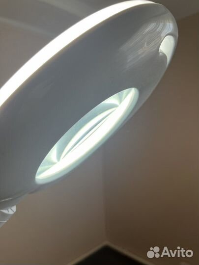 Лампа лупа напольная