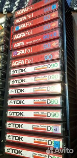 Аудиокассеты бу из коллекци