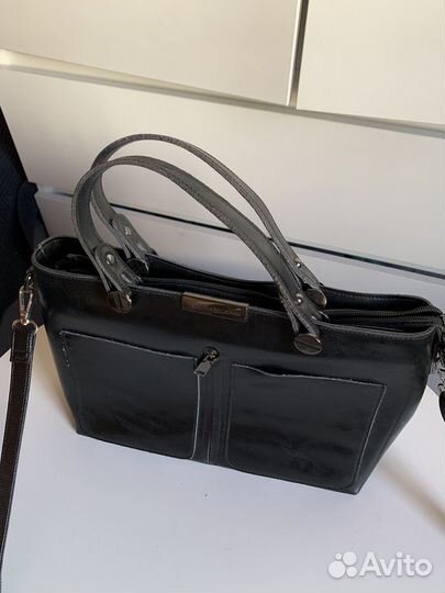 Сумка из натуральной кожи новая