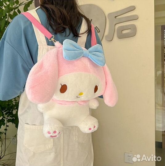 Плюшевый рюкзак 