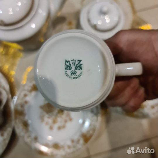 Чайный сервиз Moritz Zdekauer Чехословакия
