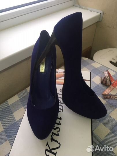 Туфли чернильные