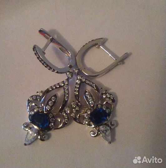 Серьги из серебра