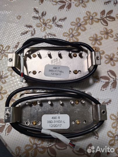 Звукосниматель gibson 490Т и 490R