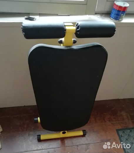 Скамья для пресса спины 2в1 универсальная складная