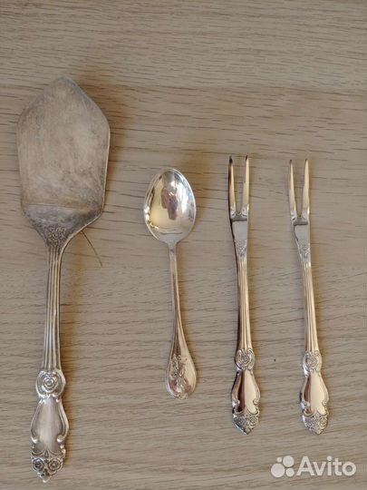 Вилки и ножи мельхиор СССР