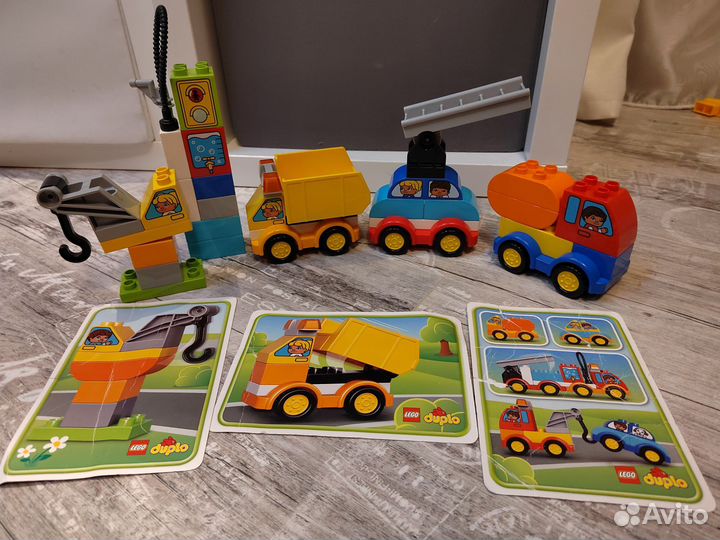 Lego duplo мои первые машинки 10816