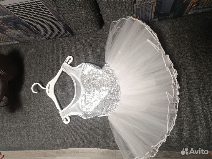 Купальник гимнастический-юбка пачка