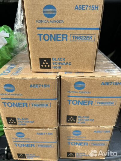 Konica TN-622C TN-622M TN-622Y TN-622K TN-622