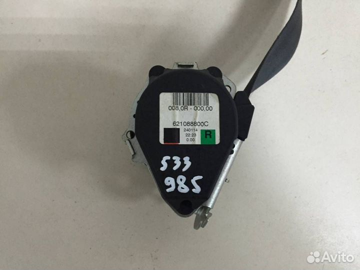 Ремень безопасности Renault Logan 1 2005-2014