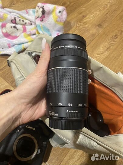 Зеркальный фотоаппарат canon 550d 2 объектива