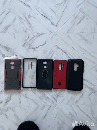 Чехлы на sony и samsung s 9+