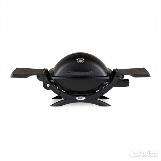 Гриль газовый Weber Q 1200 Black Line, черный