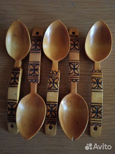 Деревянная посуда, ложки