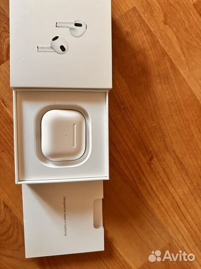 Беспроводные наушники apple airpods 3