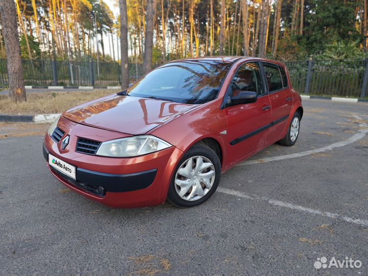 Renault Megane 1.6 AT, 2004, 204 000 км