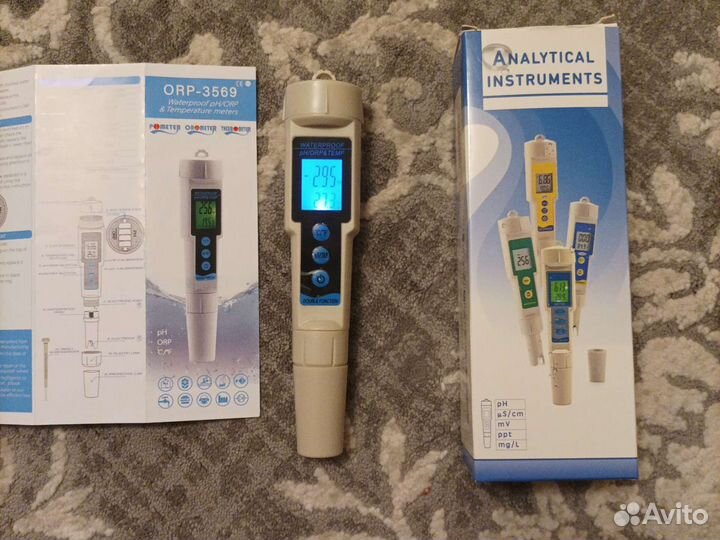 Овп метр, ph метр 2 в 1