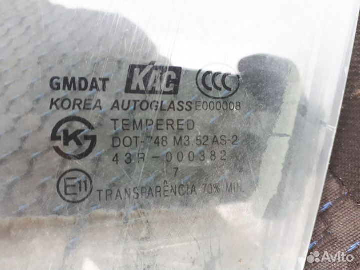 Стекло двери передней левой Chevrolet Lacetti J200