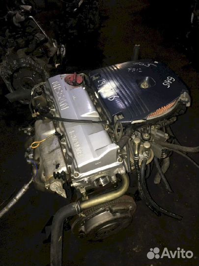 Двигатель GA15E Nissan Sunny FB12