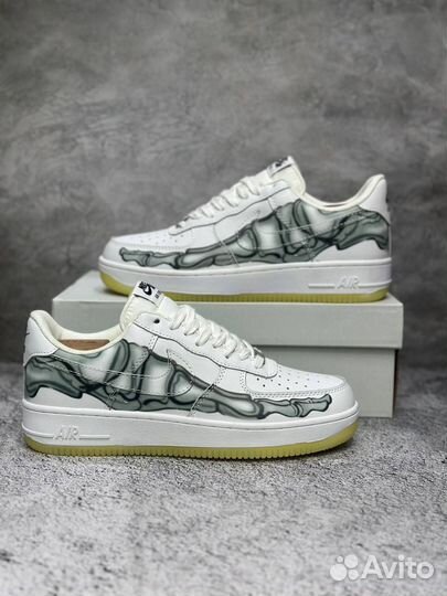 Кроссовки nike air force 1 low skeleton (36-45)