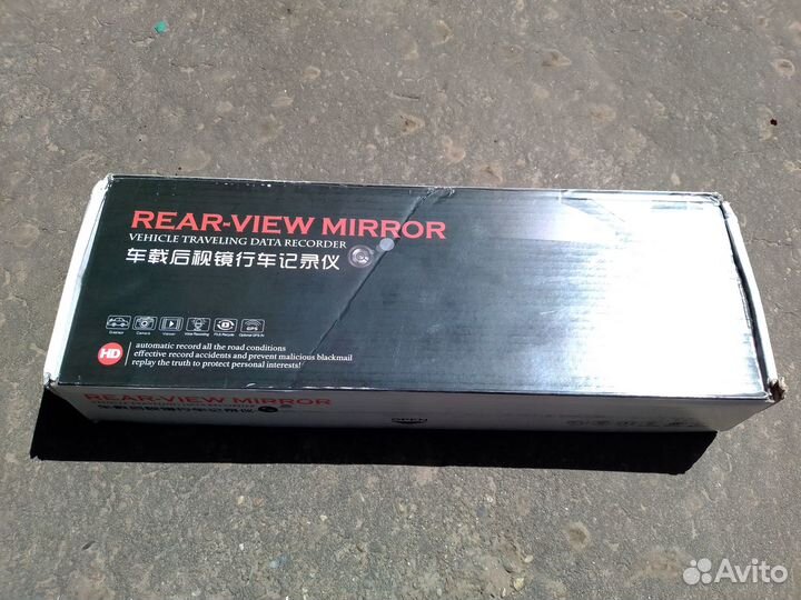 Видеорегистратор зеркало DVR Full HD 1080P