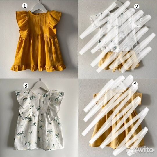 Платья из муслина 86