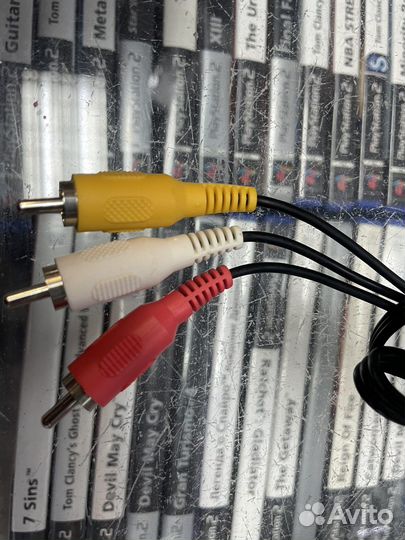 Провод тюльпаны Ps3 оригинал