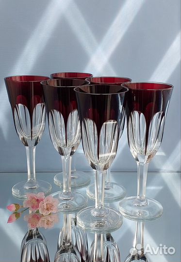 Набор бокалов хрусталь Германия, 60 е годы