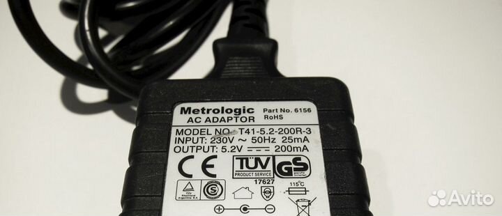 Блок питания Metrologic Adaptor 5.2V / 0.2A / 1W
