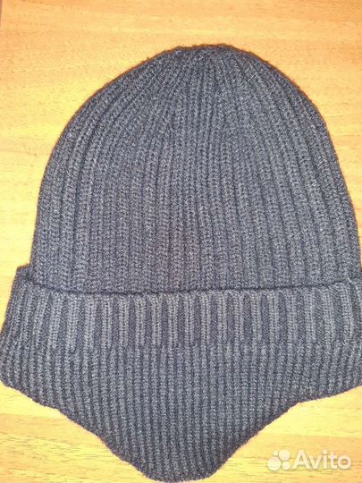Теплая вязаная шапка, импортная, унисекс
