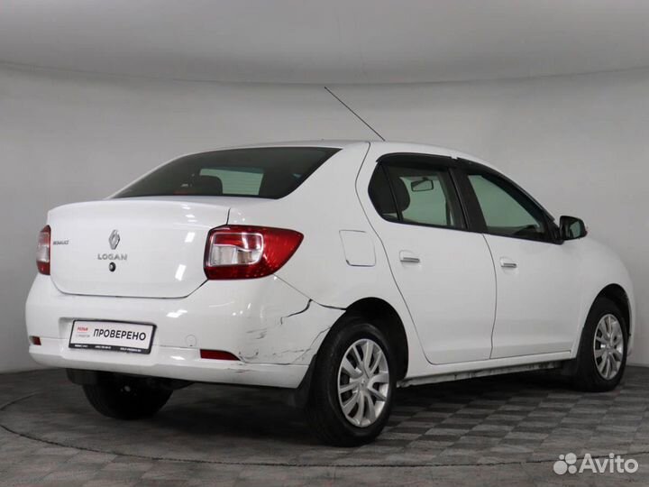 Renault Logan 1.6 МТ, 2017, 204 600 км