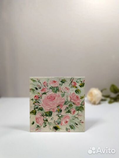 Картины маслом Цветы